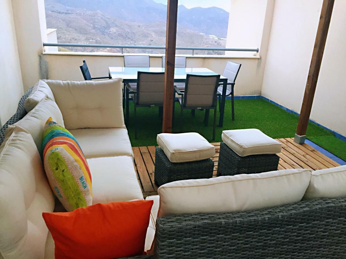 Apartamentos Deluxe Roquetas De Mar Con Golf Y Piscina Climatizada, Parking Privado Vícar Exteriér fotografie